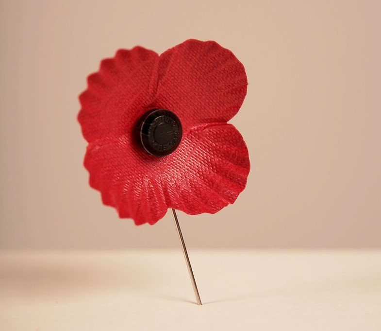Scottish pin poppy – production discontinued 2007.